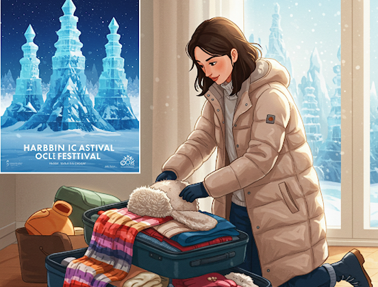 4) Pack for Harbin Ice Festival