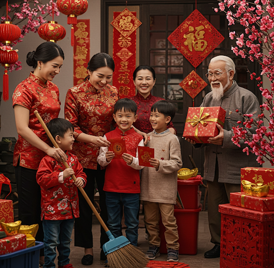 4. Exchanging Red Envelopes and other Gifts